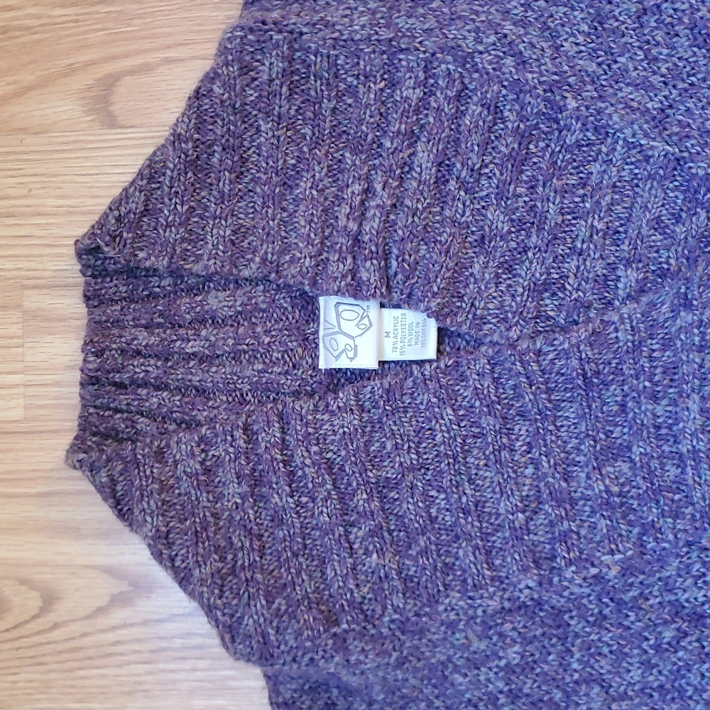 Vintage Fashion Bug Women's Purple Sweater Medium